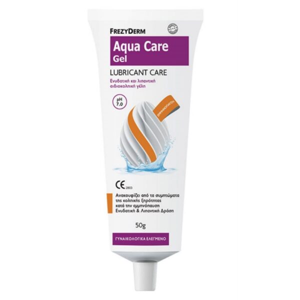 Frezyderm Aqua Care Vaginal Cream, Ενυδατικό Λιπαντικό Αιδιοκολπικό Τζελ, 50ml. - Image 1
