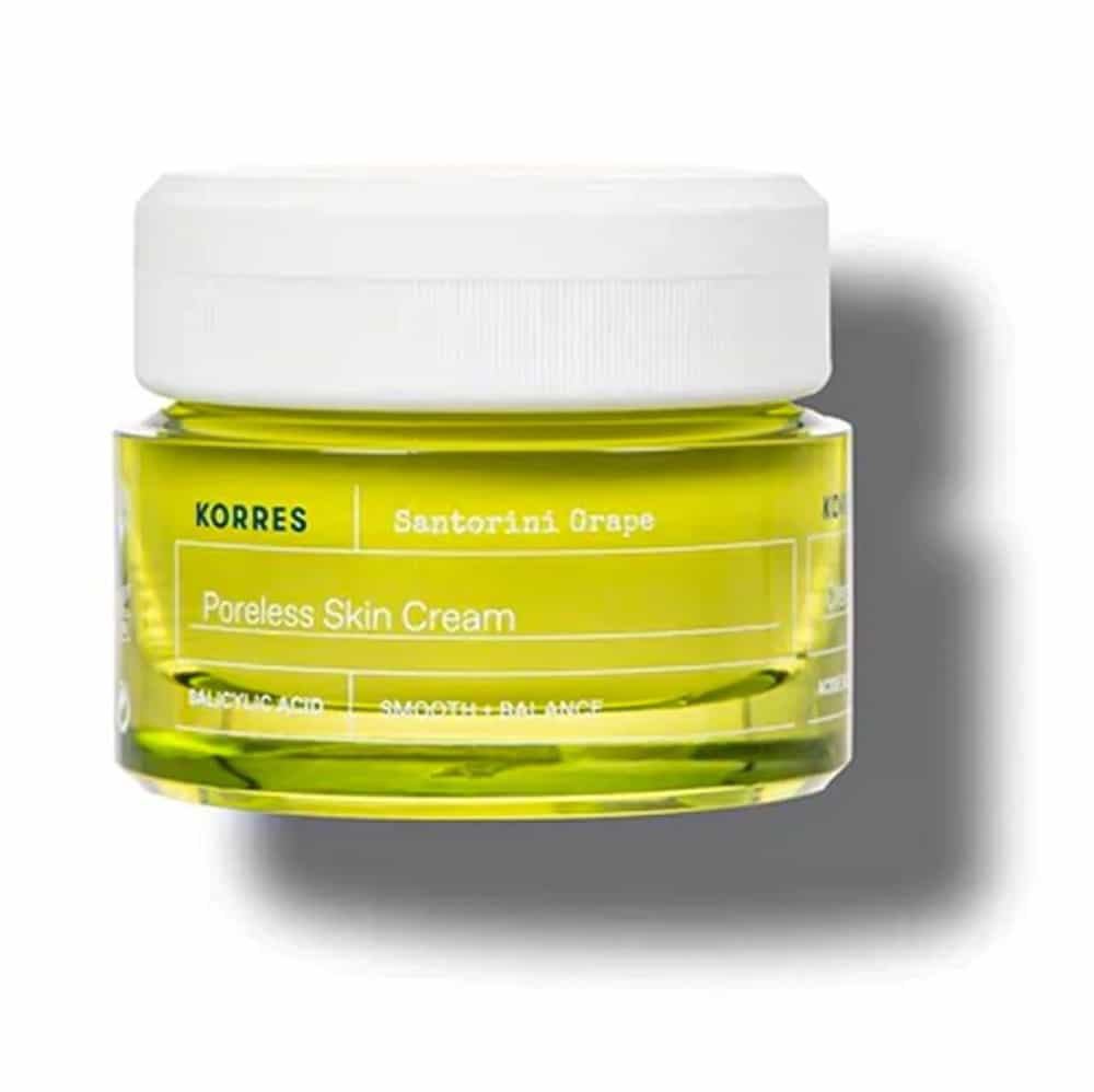 korres volcanic santorini poreless cream-gel 40ml Korres Santorini Grape Poreless Light Κρέμα Προσώπου για Ενυδάτωση & Σύσφιξη 40ml - Image 1